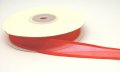 Organza With Satin Edge - Red