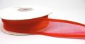 Organza With Satin Edge (1) - Red