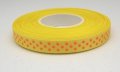 Printed Ribbon - 3/8 - AA301S - Yellow