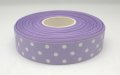 Printed Ribbon - 7/8 - AA301G - Purple/White