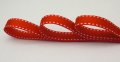 Grosgrain With Stitch Ribbon - 1/2 Red