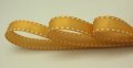 Grosgrain With Stitch Ribbon - 1/2 Gold