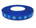 Printed Ribbon - 3/8 - AG002 - Blue